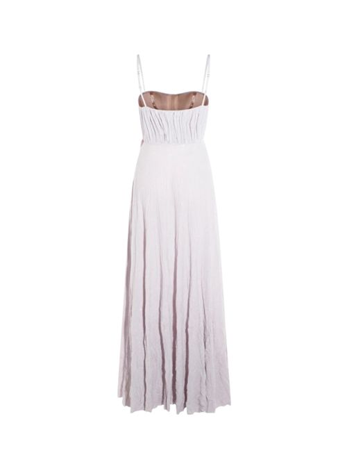 Abito Red Carpet in jersey lurex con fiore Quarzo Elisabetta Franchi | ABR2252E2544